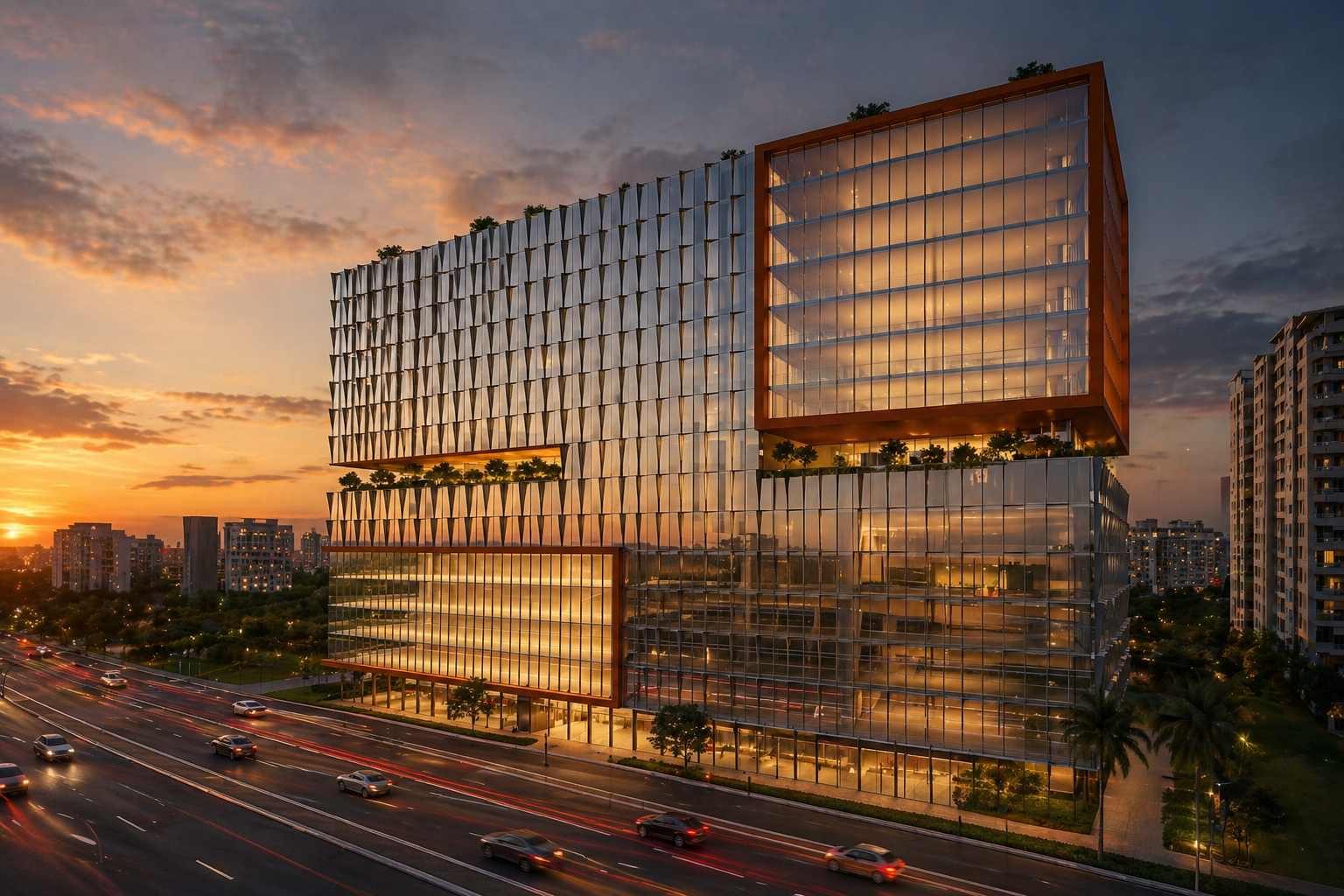 Fortune Elite Glass Facade