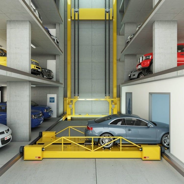 Automated Parking Matrix Structural Grid
